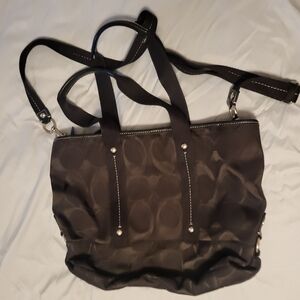 Elegant Black Tote Bag